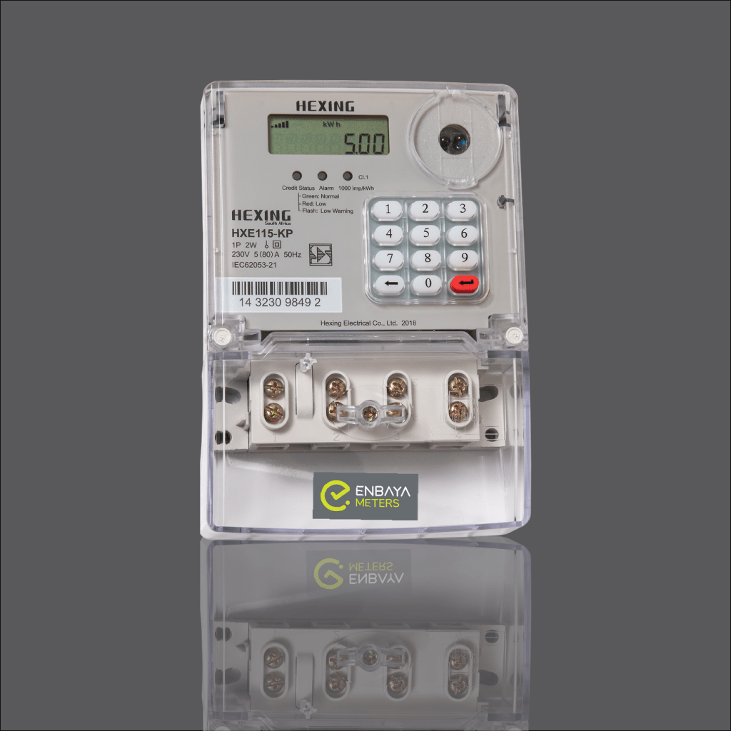 Hexing Single phase prepaid electricity sub-meter